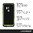 LifeProof Fre Waterproof Case for Samsung Galaxy S9+ (Black  / Lime)
